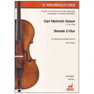 Graun, C. H.: Violoncellosonate C-Dur 