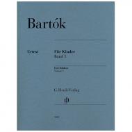 Bartók, B.: Für Kinder (rev. 1946) Bd. 1 