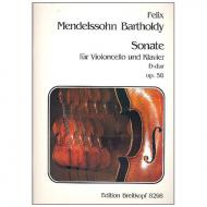 Mendelssohn Bartholdy, F.: Sonate Nr. 2 Op. 58 D-Dur 