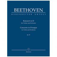 Beethoven, L. v.: Violinkonzert D-Dur Op. 61 