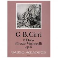 Cirri, G.B.: 8 Duos Op.8 