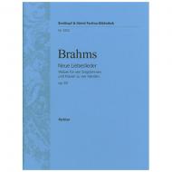 Brahms, J.: Neue Liebeslieder Op. 65 