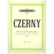 Czerny, C.: Vorschule der Fingerfertigkeit Op. 636 