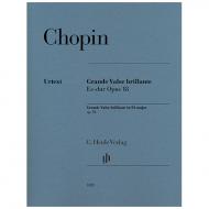 Chopin, F.: Grande Valse brillante Op. 18 Es-Dur 