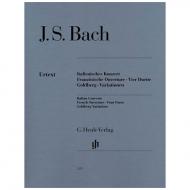 Bach, J. S.: Ital. Konzert, Franz. Ouverture, 4 Duette, Goldberg-Variationen 