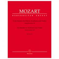 Mozart, W. A.: 6 Violinsonaten KV 26-31 