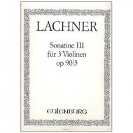 Lachner, F. P.: Sonatine A-Dur Op. 90,3 