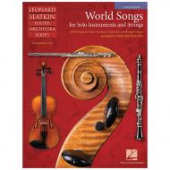 Slatkin, L.: World Songs for Solo Instruments and Strings – Einzelstimme Percussion 