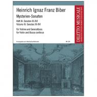 Biber, H. I. F.: Mysterien-Sonaten Band 3 