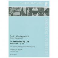 Schostakowitsch, D.: 24 Präludien Op. 34 