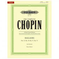Chopin, F.: Balladen Op. 23, 38, 47, 52 