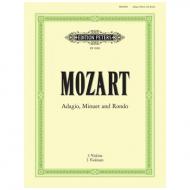 Mozart, W. A.: Adagio, Menuett und Rondo 