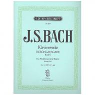 Bach, J. S.: Das Wohltemperierte Klavier 2. Teil Heft II BWV 877-882 