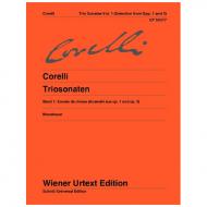 Corelli, A.: Triosonaten Band 1 (Auswahl aus Op. 1 & Op. 3) 