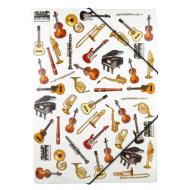 Spannmappe Instrumente 