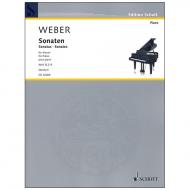 Weber, C. M. v.: Klaviersonaten WeV Q.2-5 