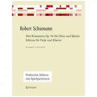 Schumann, R.: Drei Romanzen Op. 94 