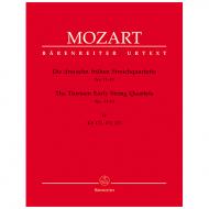 Mozart, W.A.: Die dreizehn frühen Streichquartette Bd.4 KV 171, 172, 173 