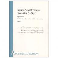 Triemer, J. S.: Violoncellosonate Op. 1/1 C-Dur 