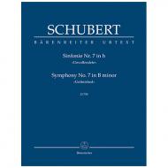 Schubert, F.: Sinfonie Nr. 7 h-Moll D 759 »Unvollendete« 