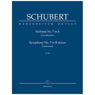 Schubert, F.: Sinfonie Nr. 7 h-Moll D 759 »Unvollendete« 