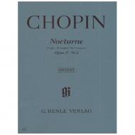 Chopin, F.: Nocturne G-Dur Op. 37,2 