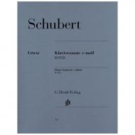 Schubert, F.: Klaviersonate c-Moll D 958 