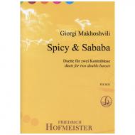 Makhoshvili, G.: Spicy & Sababa – Duette für zwei Kontrabässe 
