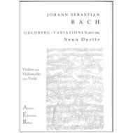 Bach, J. S.: Aria und 9 Variationen (Goldberg-Variationen) 
