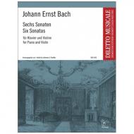 Bach, J. E.: 6 Violinsonaten 