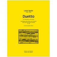 Spohr, L.: Duetto »Nachklänge einer Reise nach Dresden und in die Sächsische Schweiz« Op. 96 
