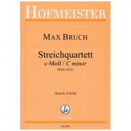Bruch, M.: Streichquartett c-Moll WoO (1852) 