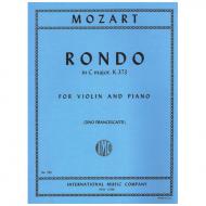 Mozart, W. A.: Rondo KV 373 C-Dur 