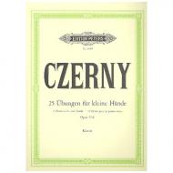Czerny, C.: 25 fortschreitende Übungen für kleine Hände Op. 748 