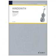 Hindemith, P.: Violasonate Nr. 1 Op. 25 