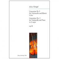 Klengel, J.: Concertino Nr. 2 Op. 41 G-Dur 