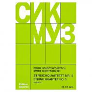 Schostakowitsch, D.: Streichquartett Nr. 5 Op. 92 B-Dur (1952) 