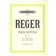 Reger, M.: 3 Cello-Suiten Op. 131c G-Dur, d-Moll, a-Moll 