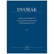 Dvorák, A.: Streichquintett Es-Dur Op. 97 
