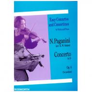 Paganini, N.: Violinkonzert Op. 6 D-Dur 