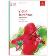 ABRSM: Violin Exam Pieces Grade 5 (2016-2019) (+2CD) 