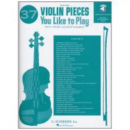 37 Violin Pieces You Like To Play (+Online Audio) 
