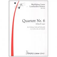 Lombardini-Sirmen, M. L.: Quartett Nr.6 E-Dur 