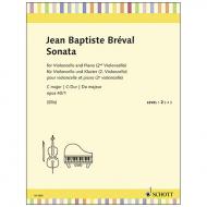 Breval, J-B.: Violoncellosonate Op. 40/1 C-Dur 