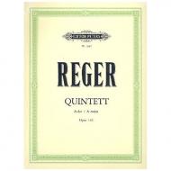 Reger, M.: Klarinettenquintett Op. 146 A-Dur 