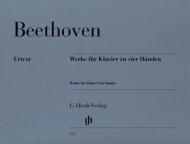 Beethoven, L. v.: Werke für Klavier zu 4 Händen 