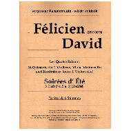 David, F.:  Soirées d' Été Band 3 (Nr. 5 und 6) 
