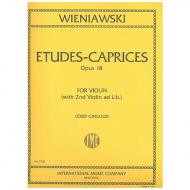 Wieniawski, H.: 6 Etudes-Caprices Op. 18 