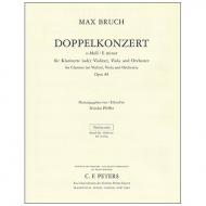Bruch, M.: Doppelkonzert Op. 88 e-Moll – Violinstimme 