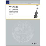 Vivaldi, A.: 12 Violinsonaten Op. 2 Band 1 